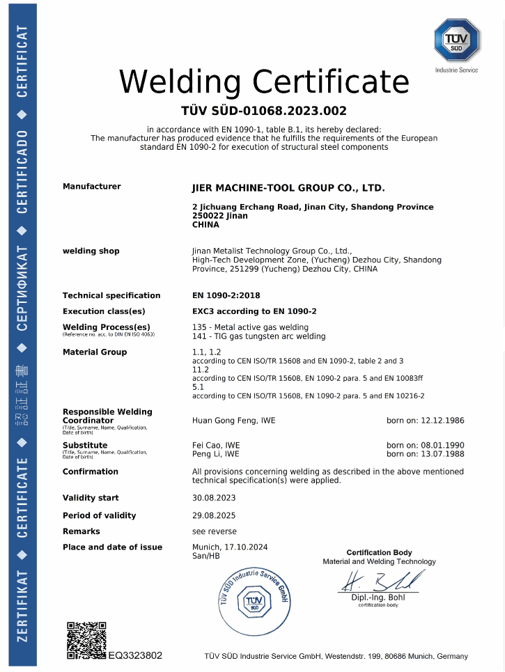Certificación
