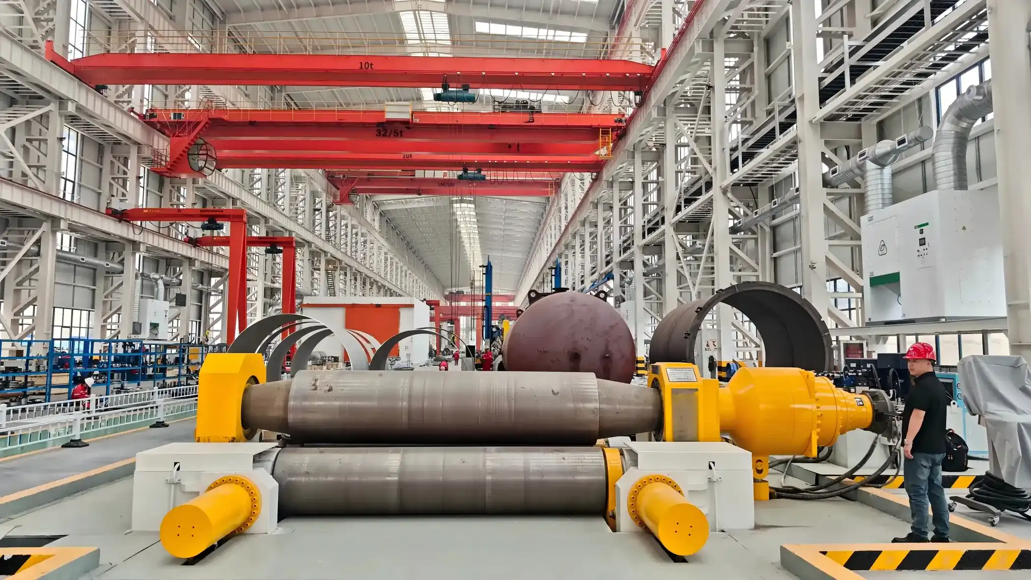 EZHONG fábrica de maquinaria pesada ? instalación de fabricación de 126.000 m² en Ezhou, Hubei