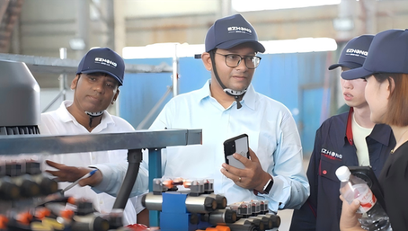 Pruebas de Fábrica y Aceptación - JSL Prueba de Nivelador de Placa Caliente CNC de 13 Rodillos