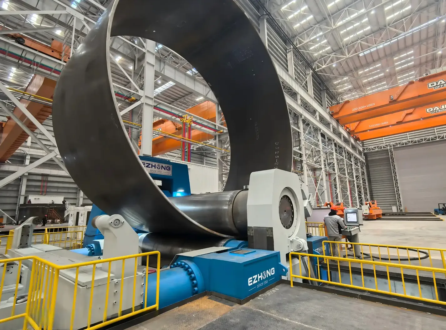 Máquina de Doblamiento de Placas de 3 Rodillos