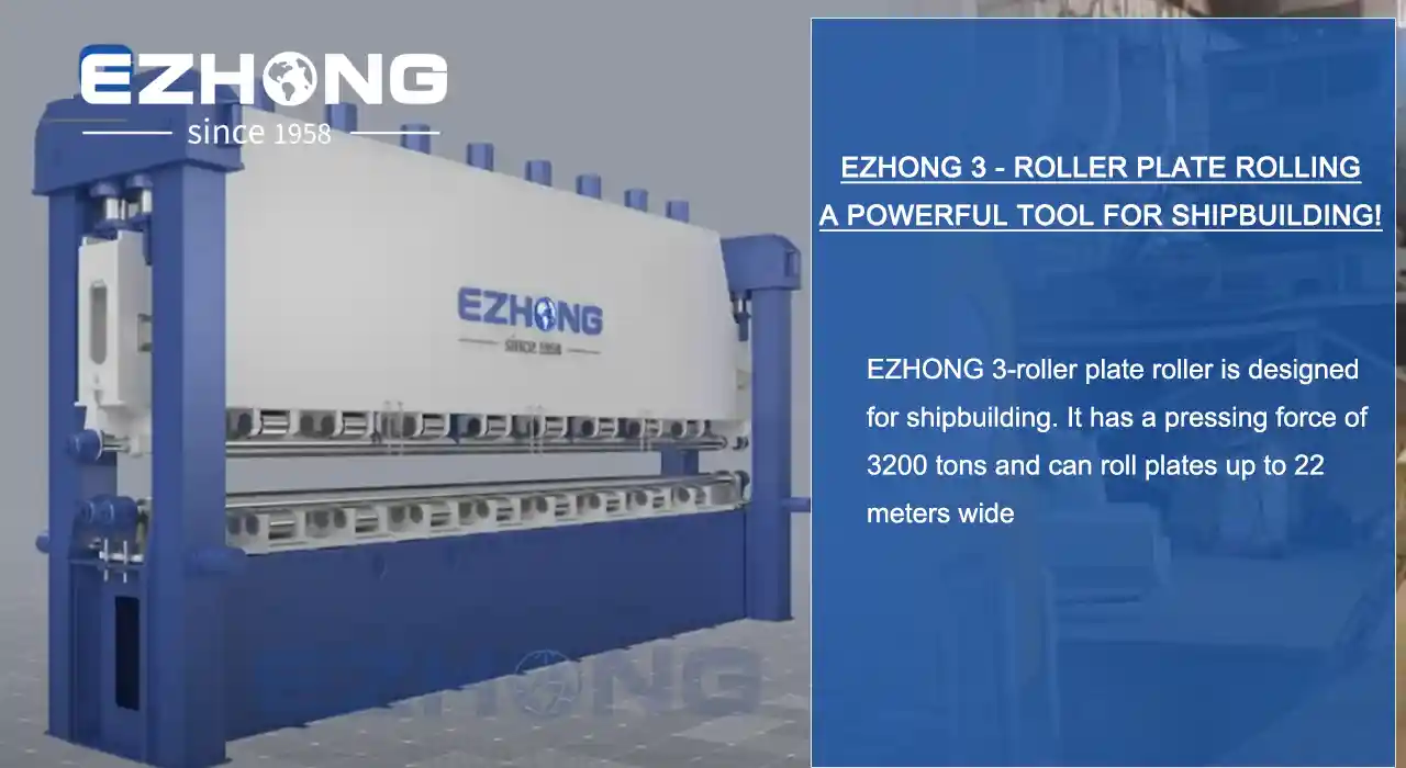 Máquina de 3 Rodillos EZHONG