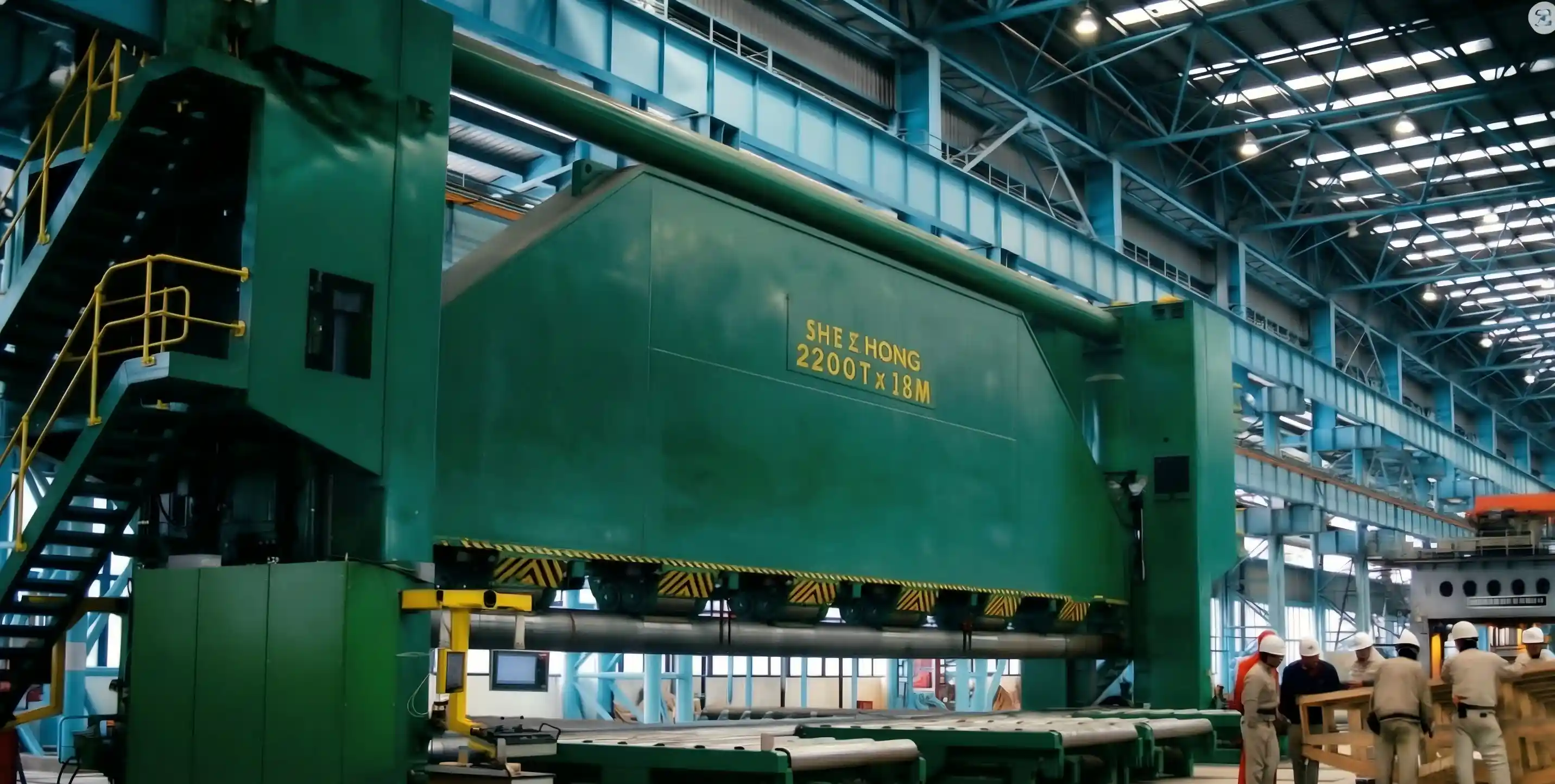Equipo Principal de Máquina de Rodillos Tres para Placas Marítimas