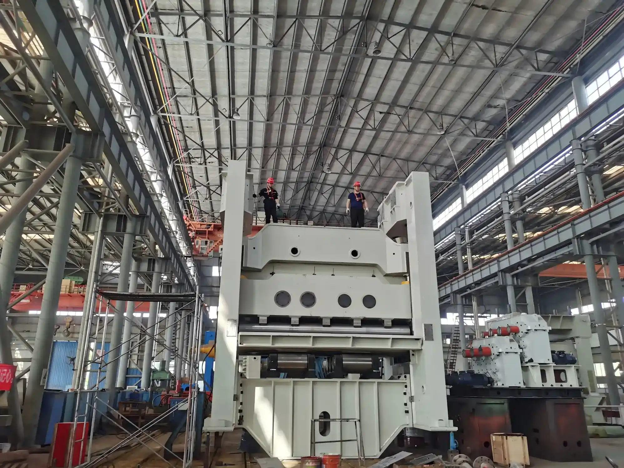 Estructura del Nivelador de Placas de Acero Blindaje