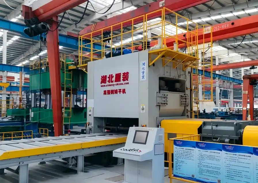 Detalle 2 de la Máquina de nivelación de láminas HSS