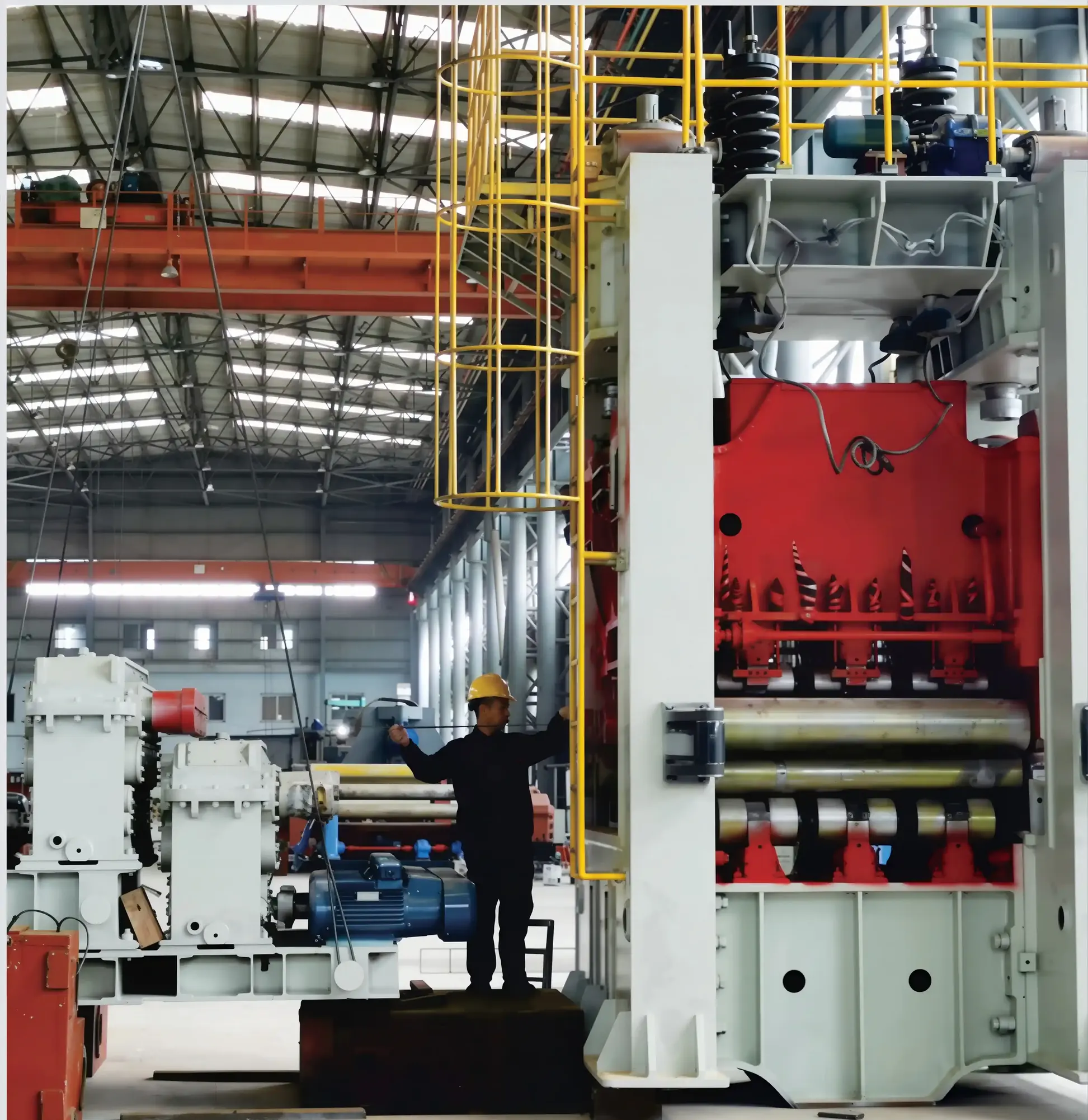 Detalle 3 de la Máquina de nivelación de láminas HSS