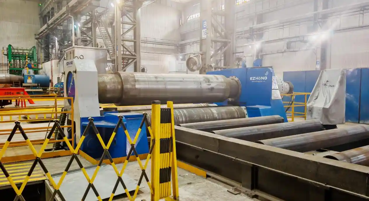 Máquina de Arrollado de Placas CNC Hidráulica de 4 Rodillos