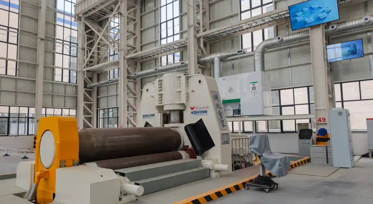 Máquina Laminadora de Placas de 3 Rodillos de Uso Pesado