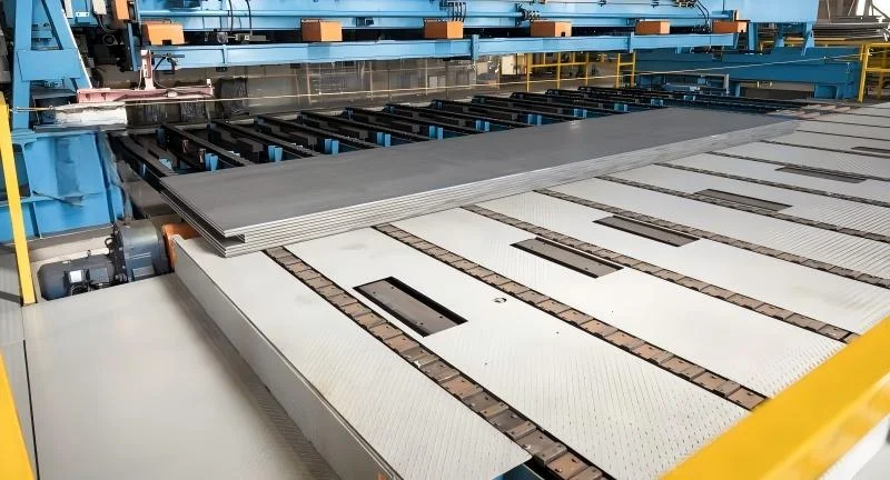 Nivelación de placas para la preparación de placas en maquinaria de cemento