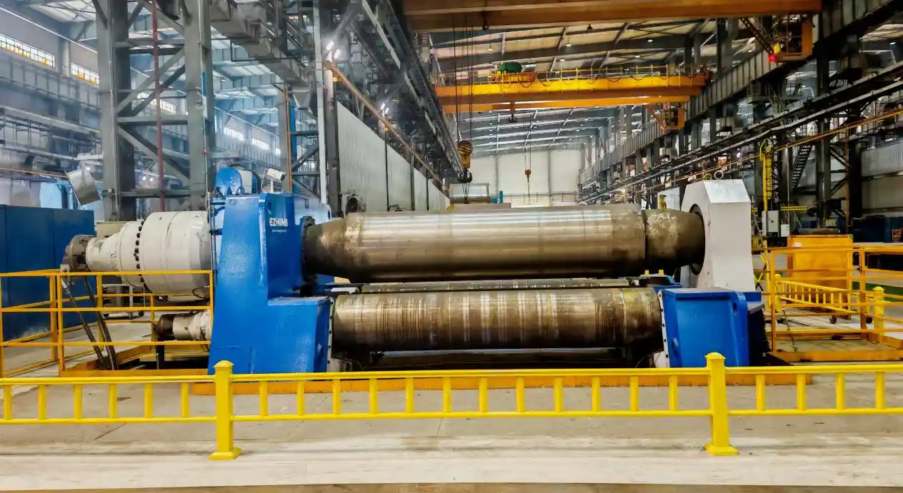 Máquina de Doblamiento de Placas de 4 Rodillos Hidráulica CNC